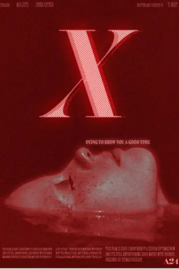 Plakat do filmu "X" #442685