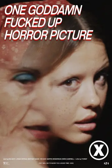 Plakat do filmu "X" #837770