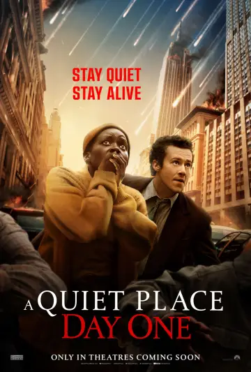 Plakat do filmu "Ciche miejsce: Dzień pierwszy" #563465