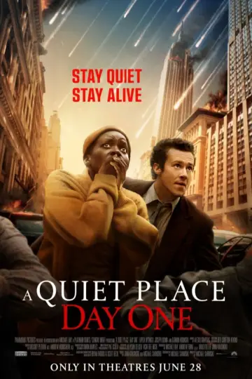 Plakat do filmu "Ciche miejsce: Dzień pierwszy" #563497