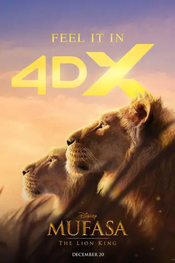Plakat do filmu "Mufasa: Król Lew" #557273