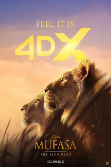 Plakat do filmu "Mufasa: Król Lew" #557348