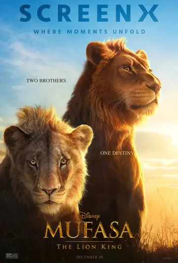 Plakat do filmu "Mufasa: Król Lew" #557357