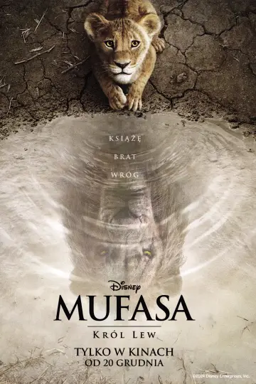 Plakat do filmu "Mufasa: Król Lew" #557366