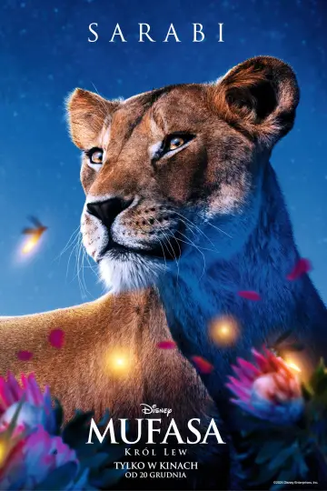 Plakat do filmu "Mufasa: Król Lew" #557378