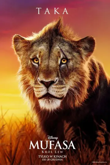 Plakat do filmu "Mufasa: Król Lew" #557381