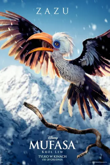 Plakat do filmu "Mufasa: Król Lew" #557387