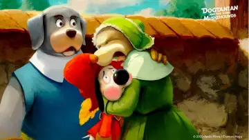Zasłona do filmu "Dogtanian. Psi muszkieterier" #1075325