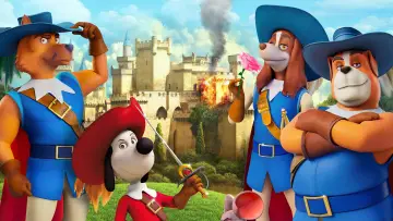Zasłona do filmu "Dogtanian. Psi muszkieterier" #433361