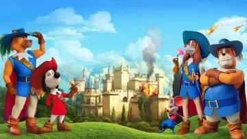 Zasłona do filmu "Dogtanian. Psi muszkieterier" #433378