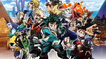 Zasłona do filmu "My Hero Academia: World Heroes