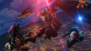 Zasłona do filmu "My Hero Academia: World Heroes