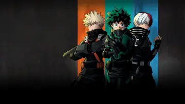 Zasłona do filmu "My Hero Academia: World Heroes