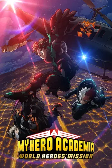 Plakat do filmu "My Hero Academia: World Heroes