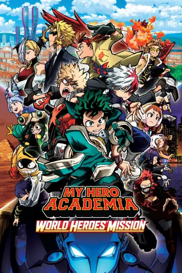 Plakat do filmu "My Hero Academia: World Heroes