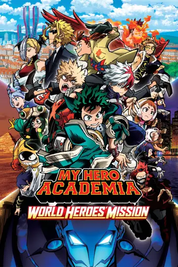 Plakat do filmu "My Hero Academia: World Heroes