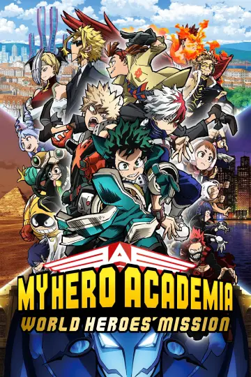 Plakat do filmu "My Hero Academia: World Heroes