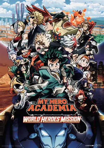 Plakat do filmu "My Hero Academia: World Heroes