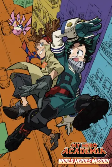 Plakat do filmu "My Hero Academia: World Heroes