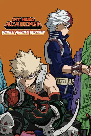 Plakat do filmu "My Hero Academia: World Heroes