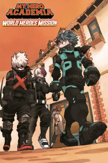 Plakat do filmu "My Hero Academia: World Heroes