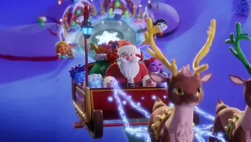 Zasłona do filmu "Super Monsters: Santa