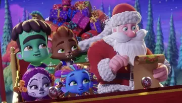 Zasłona do filmu "Super Monsters: Santa