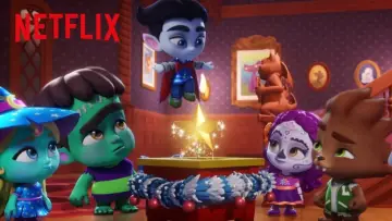 Zasłona do filmu "Super Monsters: Santa