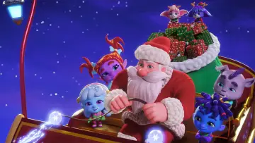 Zasłona do filmu "Super Monsters: Santa