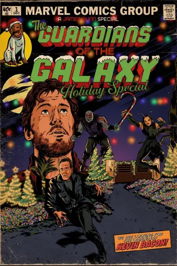 Plakat do filmu "Strażnicy Galaktyki: Coraz bliżej święta" #233512