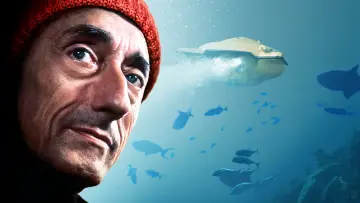 Zasłona do filmu "Becoming Cousteau" #1616147