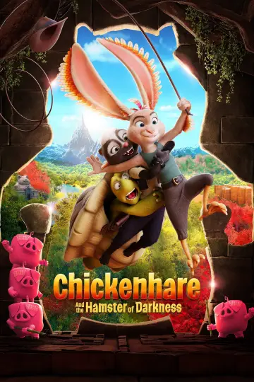 Plakat do filmu "Kurozając i zagadka Chomika Ciemności" #331479