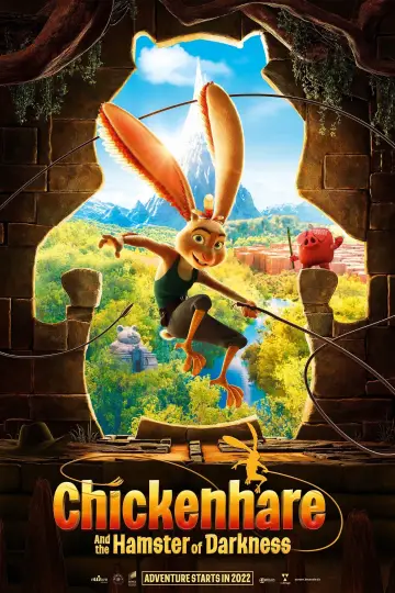 Plakat do filmu "Kurozając i zagadka Chomika Ciemności" #80595