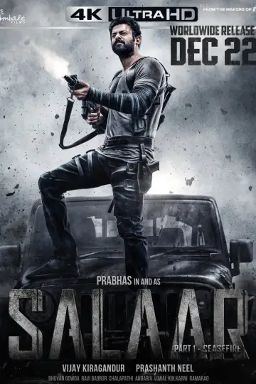 Plakat do filmu "సలార్: పార్ట్‌ 1 – సీజ్‌ఫైర్‌" #431030