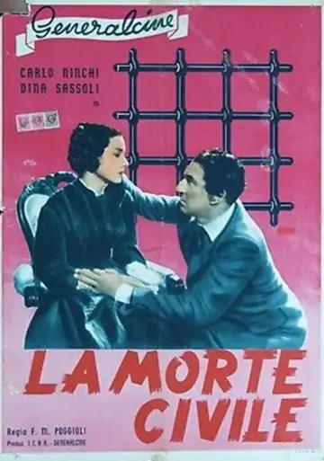 La morte civile plakat