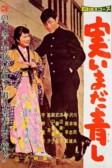 実いまだ青し plakat