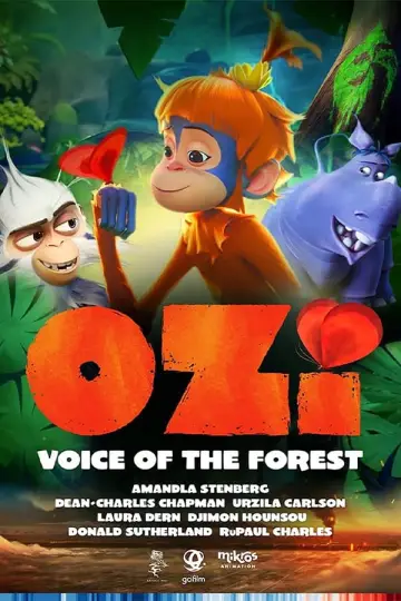 Plakat do filmu "Ozi: Głos deszczowego lasu" #191388