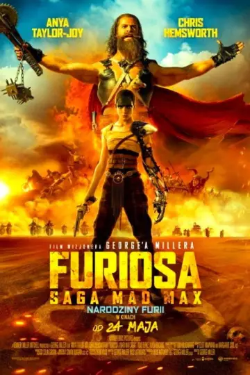Plakat do filmu "Furiosa: Saga Mad Max" #559171