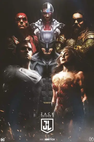 Plakat do filmu "Liga Sprawiedliwości Zacka Snydera" #176342
