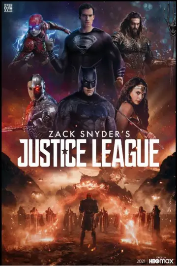 Plakat do filmu "Liga Sprawiedliwości Zacka Snydera" #176357
