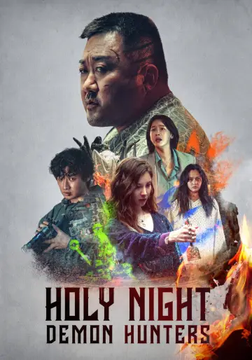 Plakat do filmu "Święta Noc: Łowcy Demonów" #912658