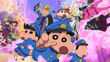 Zasłona do filmu "クレヨンしんちゃん 謎メキ！花の天カス学園" #384131