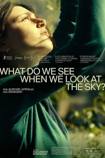 Plakat do filmu "Co widzimy, patrząc w niebo?" #1851720