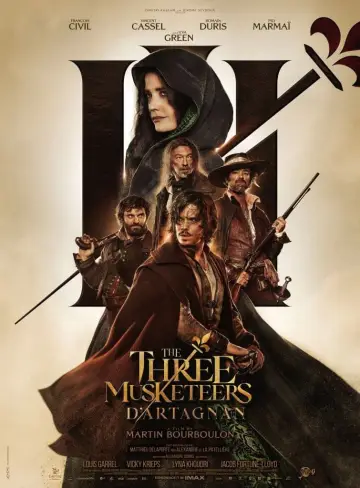 Plakat do filmu "Trzej muszkieterowie: D