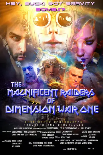The Magnificent Raiders of Dimension War One plakat