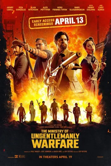 Plakat do filmu "Ministerstwo Niebezpiecznych Drani" #576101