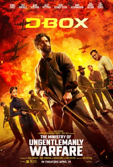 Plakat do filmu "Ministerstwo Niebezpiecznych Drani" #576107