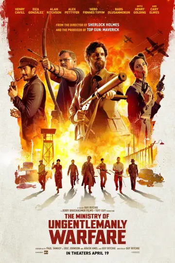 Plakat do filmu "Ministerstwo Niebezpiecznych Drani" #835683