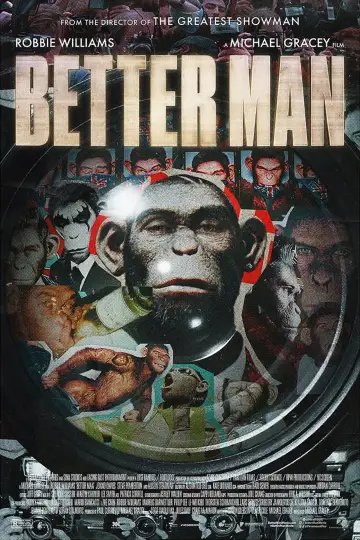 Plakat do filmu "Better Man: Niesamowity Robbie Williams" #1207956