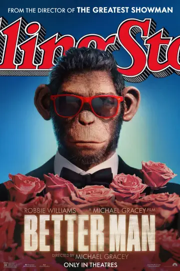 Plakat do filmu "Better Man: Niesamowity Robbie Williams" #575535